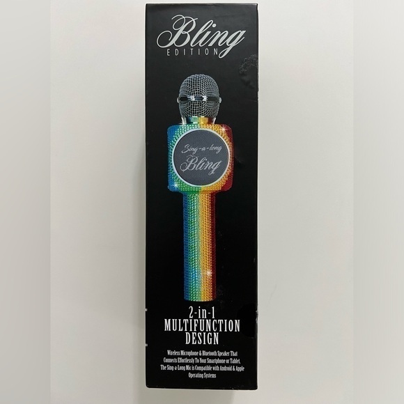 Sing-Along Bling Bluetooth Karaoke Microphone - Picture 2 of 6